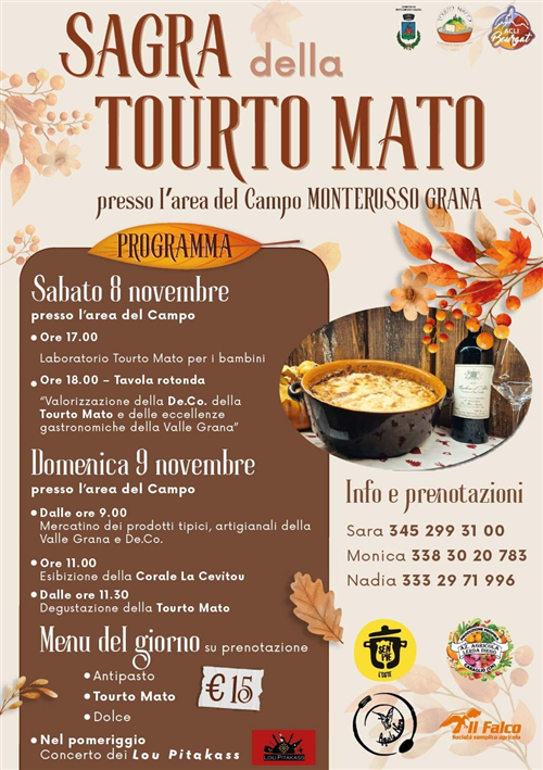 La Sagra della Tourto Mato: un viaggio nella Tradizione Gastronomica di Monterosso Grana